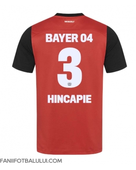 Bayer Leverkusen Piero Hincapie #3 Tricou Fotbal Replică 2024-25 Barbati Acasa